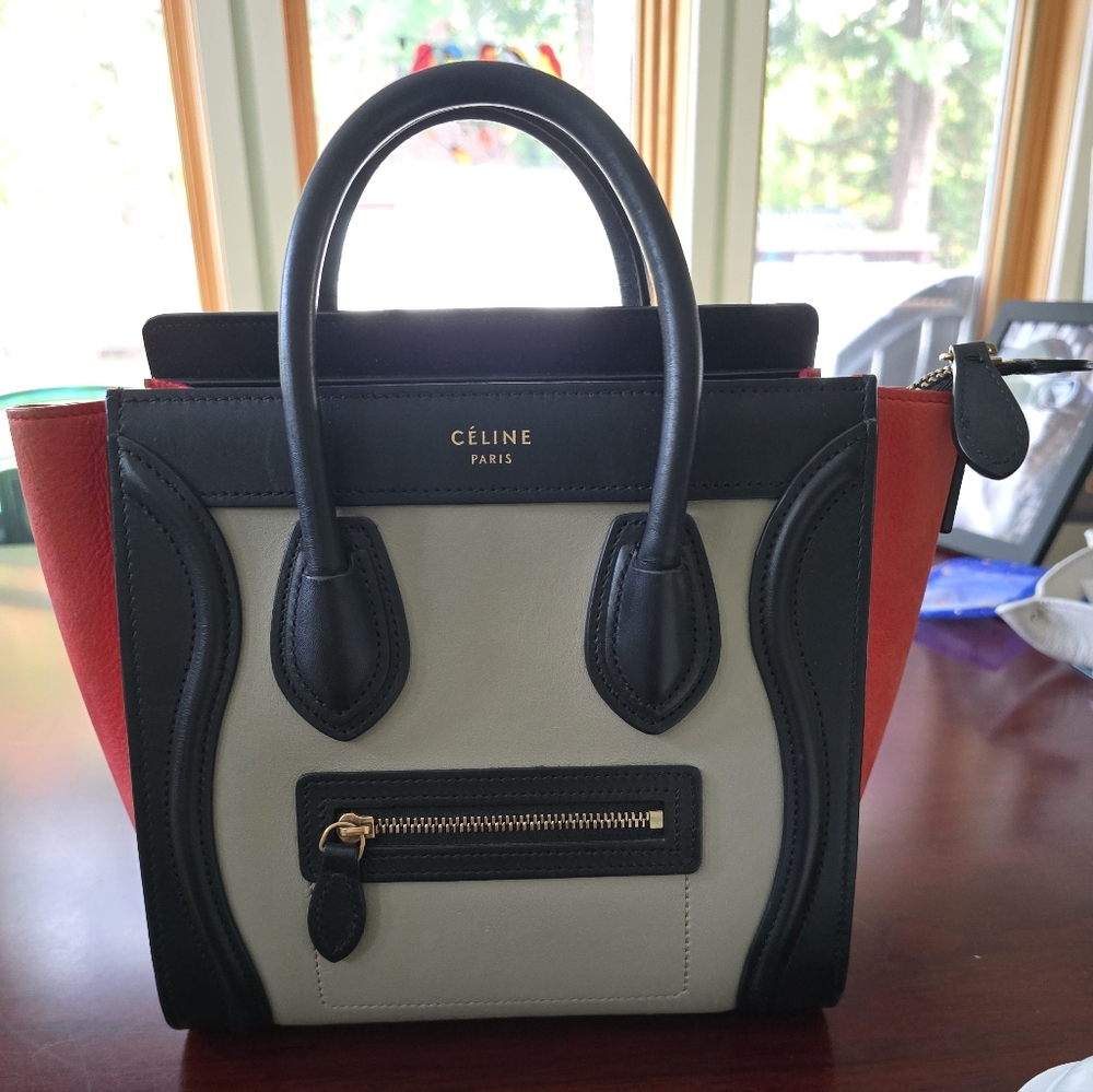 Celine Nano Luggage Bag
